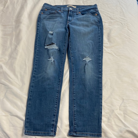Levi’s Boyfriend Jeans (27) Hawaii Blue - Picture 2 of 5